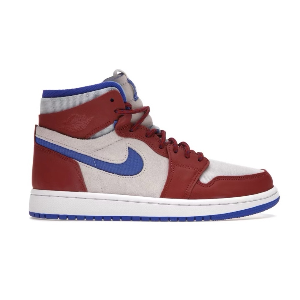 Women’s Jordan 1 High Zoom Air CMFT Team Red Sneakers